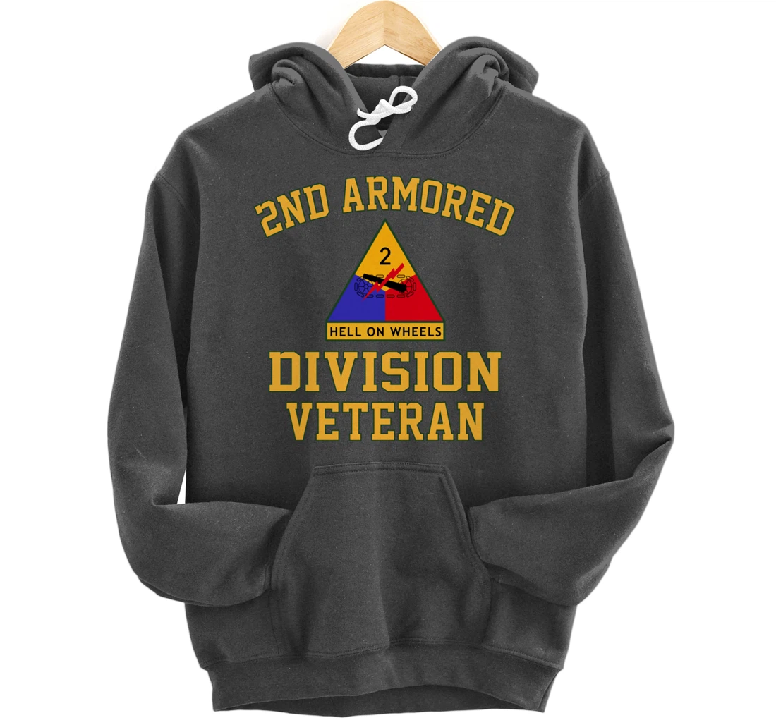 2nd Armored Division Veteran Pullover Hoodie