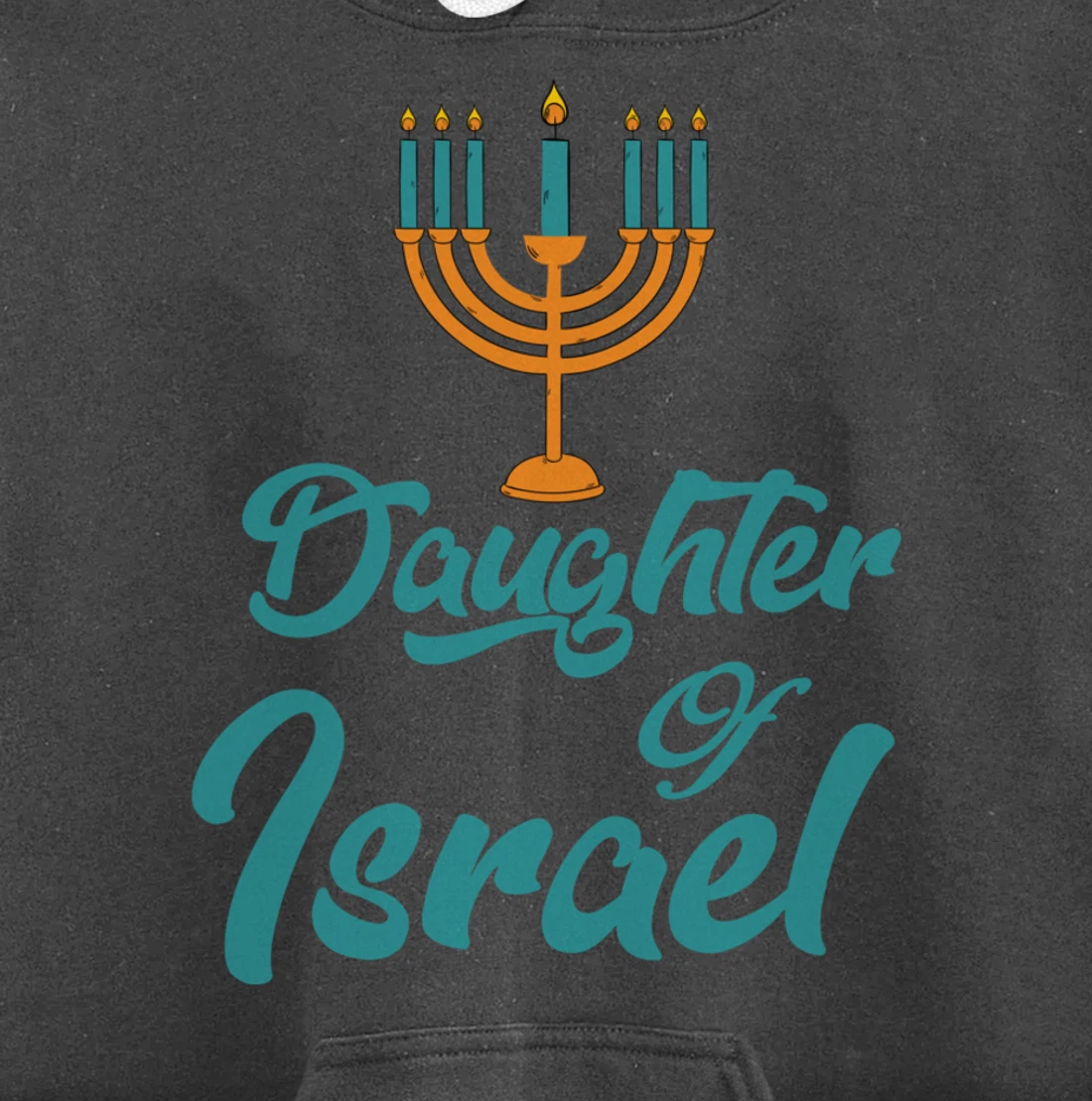 Hebrew Israelite Clothing Daughter of Israel Menorah Judah Pullover Hoodie