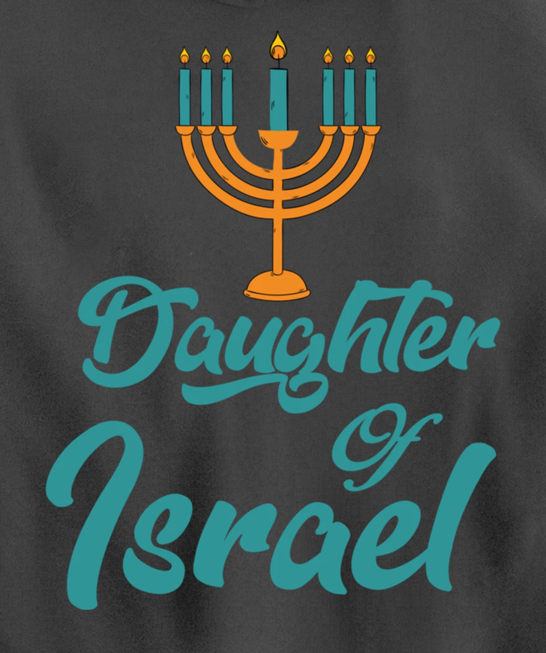 Hebrew Israelite Clothing Daughter of Israel Menorah Judah Pullover Hoodie