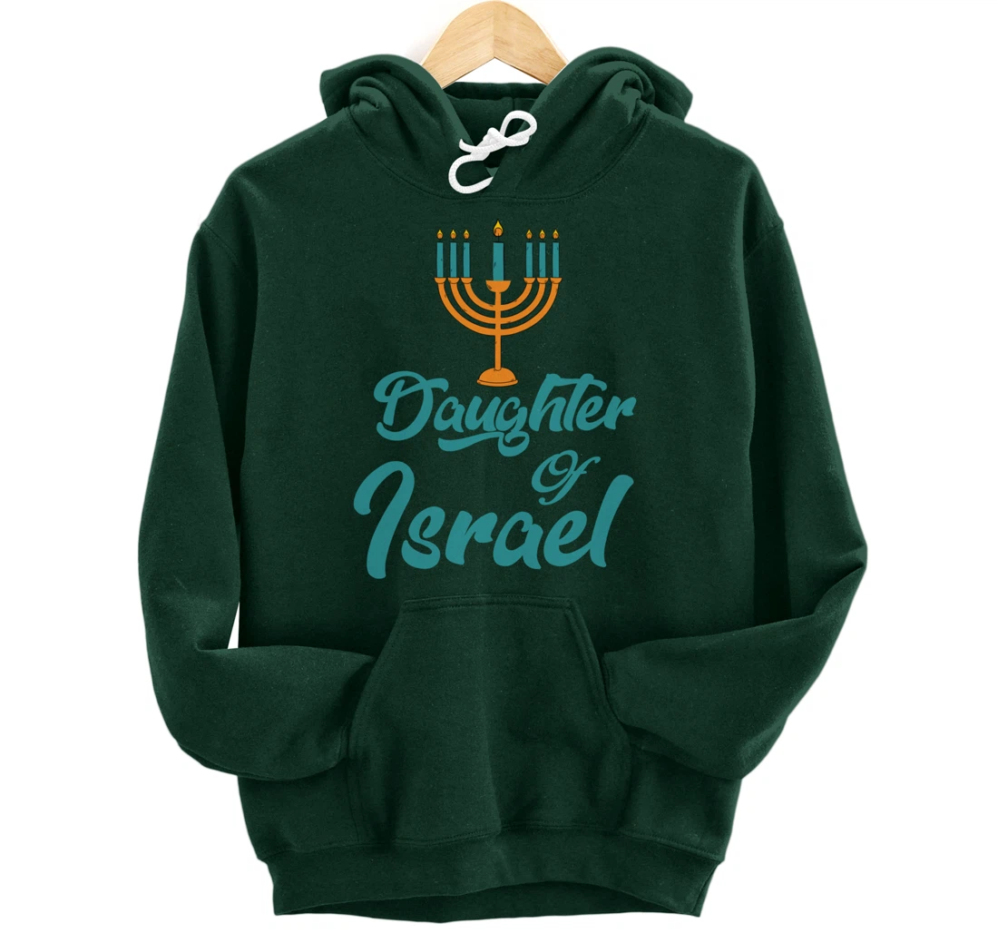 Hebrew Israelite Clothing Daughter of Israel Menorah Judah Pullover Hoodie