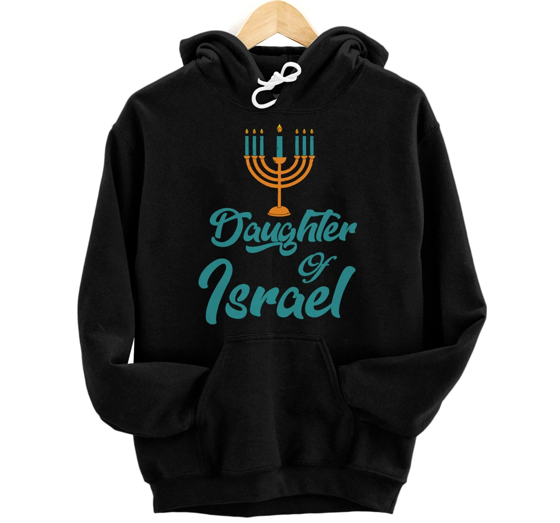 Hebrew Israelite Clothing Daughter of Israel Menorah Judah Pullover Hoodie