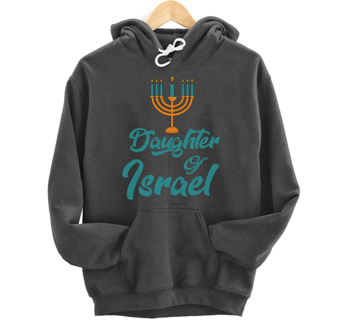 Hebrew Israelite Clothing Daughter of Israel Menorah Judah Pullover Hoodie
