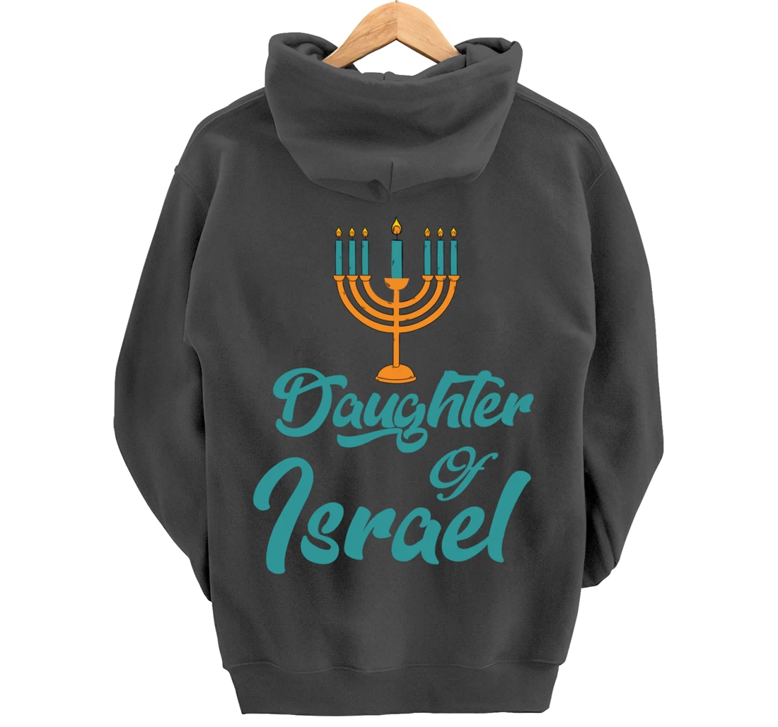 Hebrew Israelite Clothing Daughter of Israel Menorah Judah Pullover Hoodie