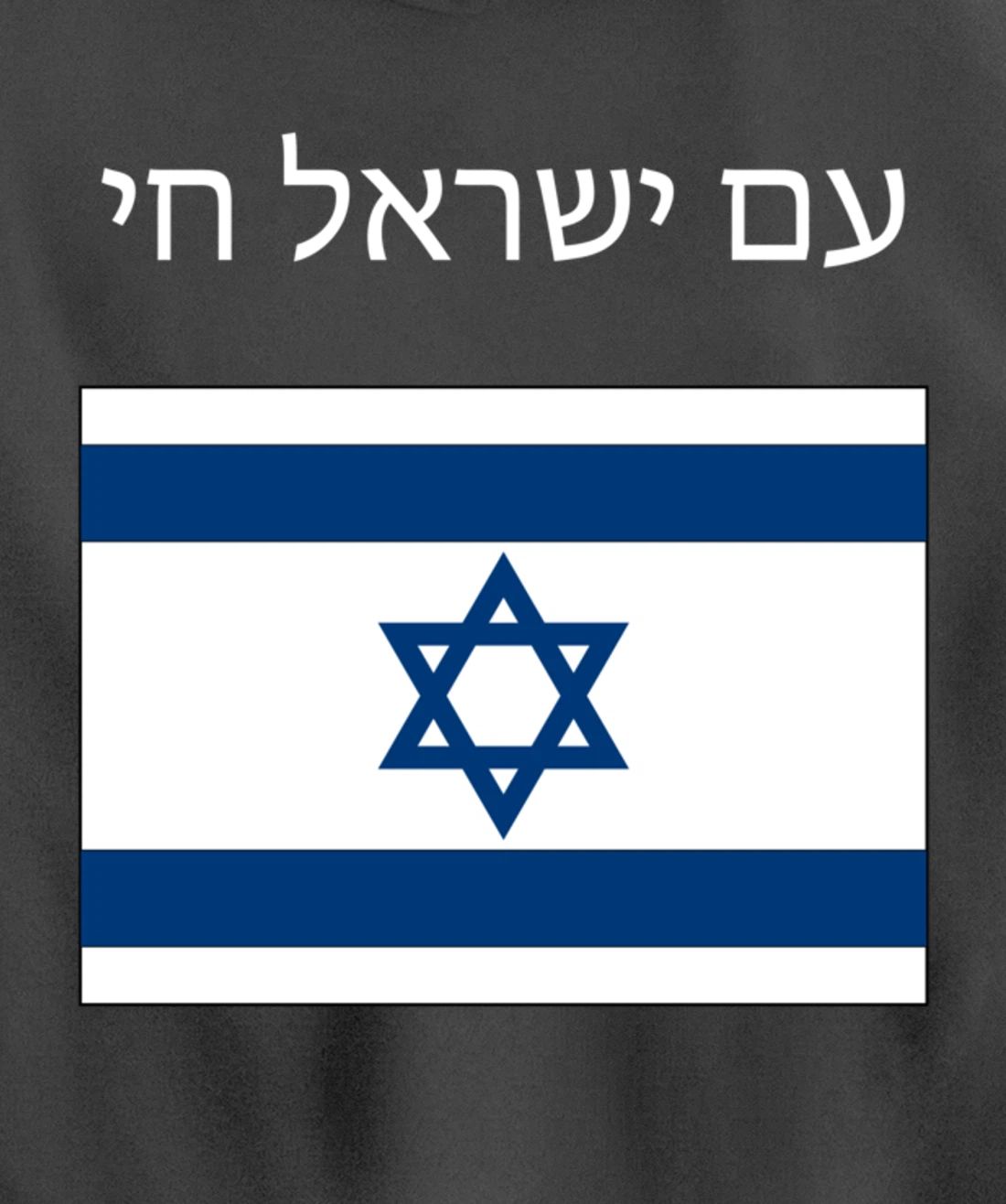 Am Yisrael Chai - Hebrew for Israel Lives Pullover Hoodie