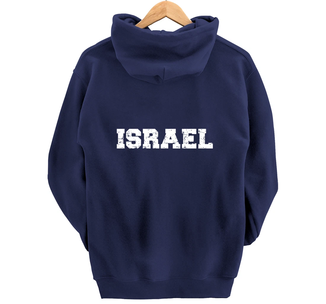 Vintage Israel Pullover Hoodie