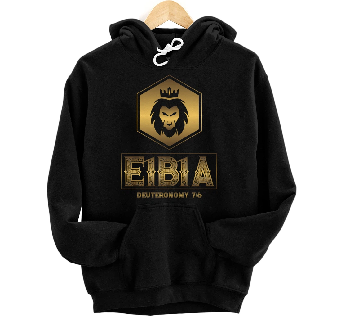 Hebrew Israelite Clothing E1B1A Deuteronomy 7 6 Israel Judah Pullover Hoodie