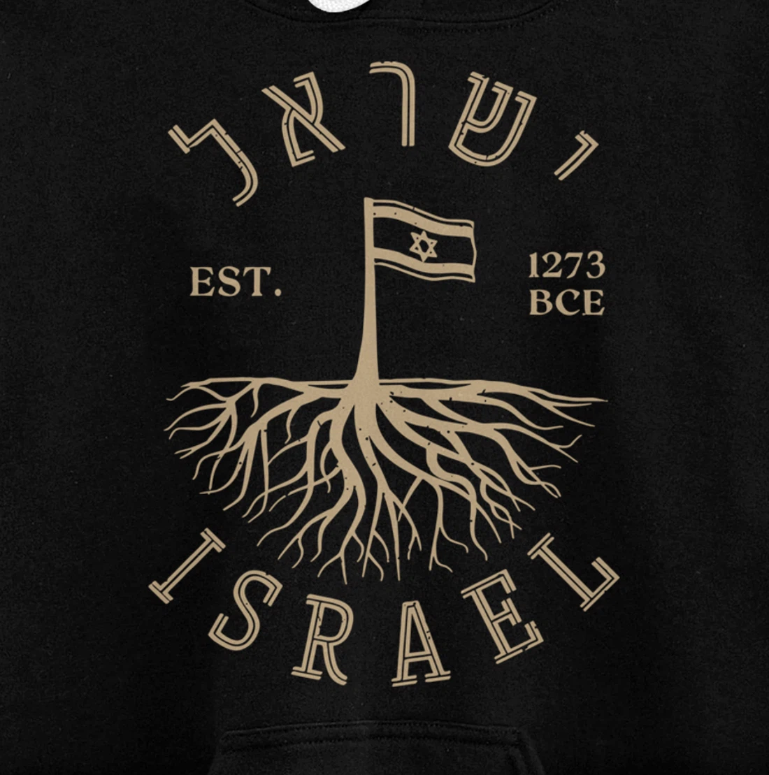 Israel Established Est 1273 Am Yisrael Chai Israel Jewish Pullover Hoodie