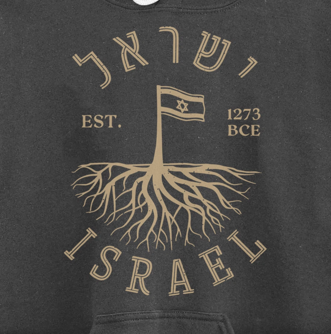 Israel Established Est 1273 Am Yisrael Chai Israel Jewish Pullover Hoodie