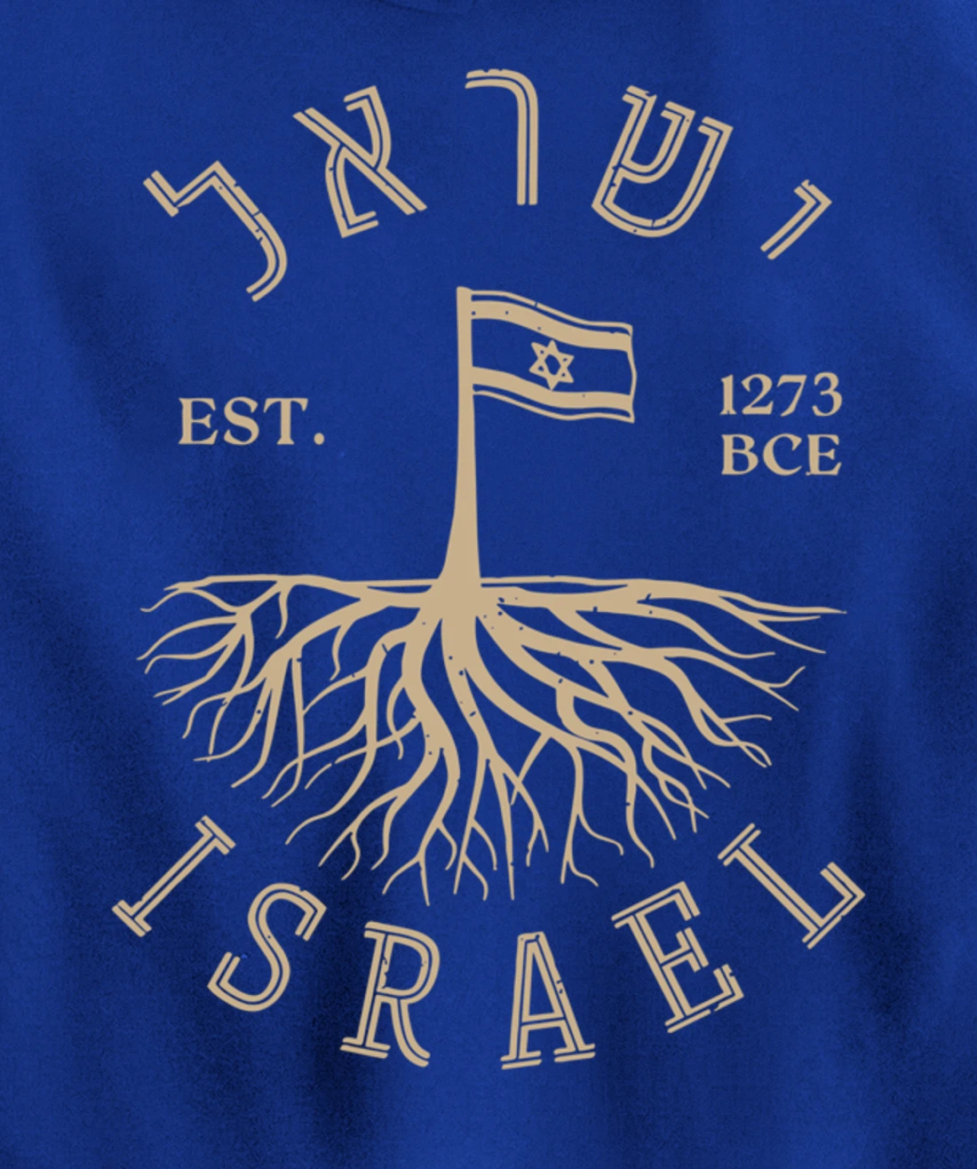 Israel Established Est 1273 Am Yisrael Chai Israel Jewish Pullover Hoodie