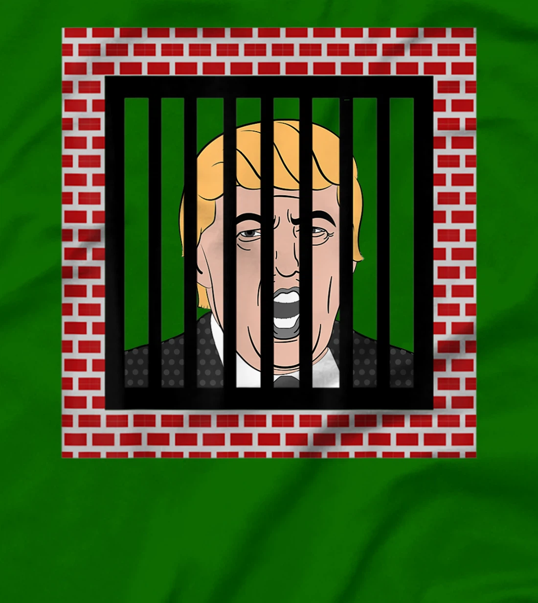 Jail Trump, Lock Trump Up, Trump in Prison, Dump Trump T-Shirt