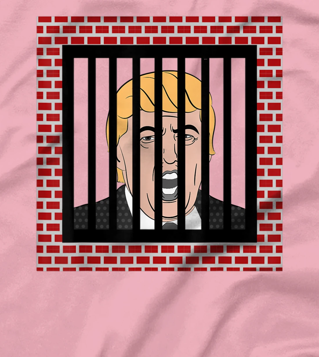 Jail Trump, Lock Trump Up, Trump in Prison, Dump Trump T-Shirt