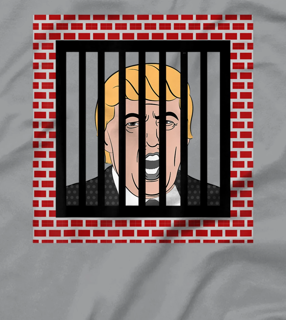 Jail Trump, Lock Trump Up, Trump in Prison, Dump Trump T-Shirt