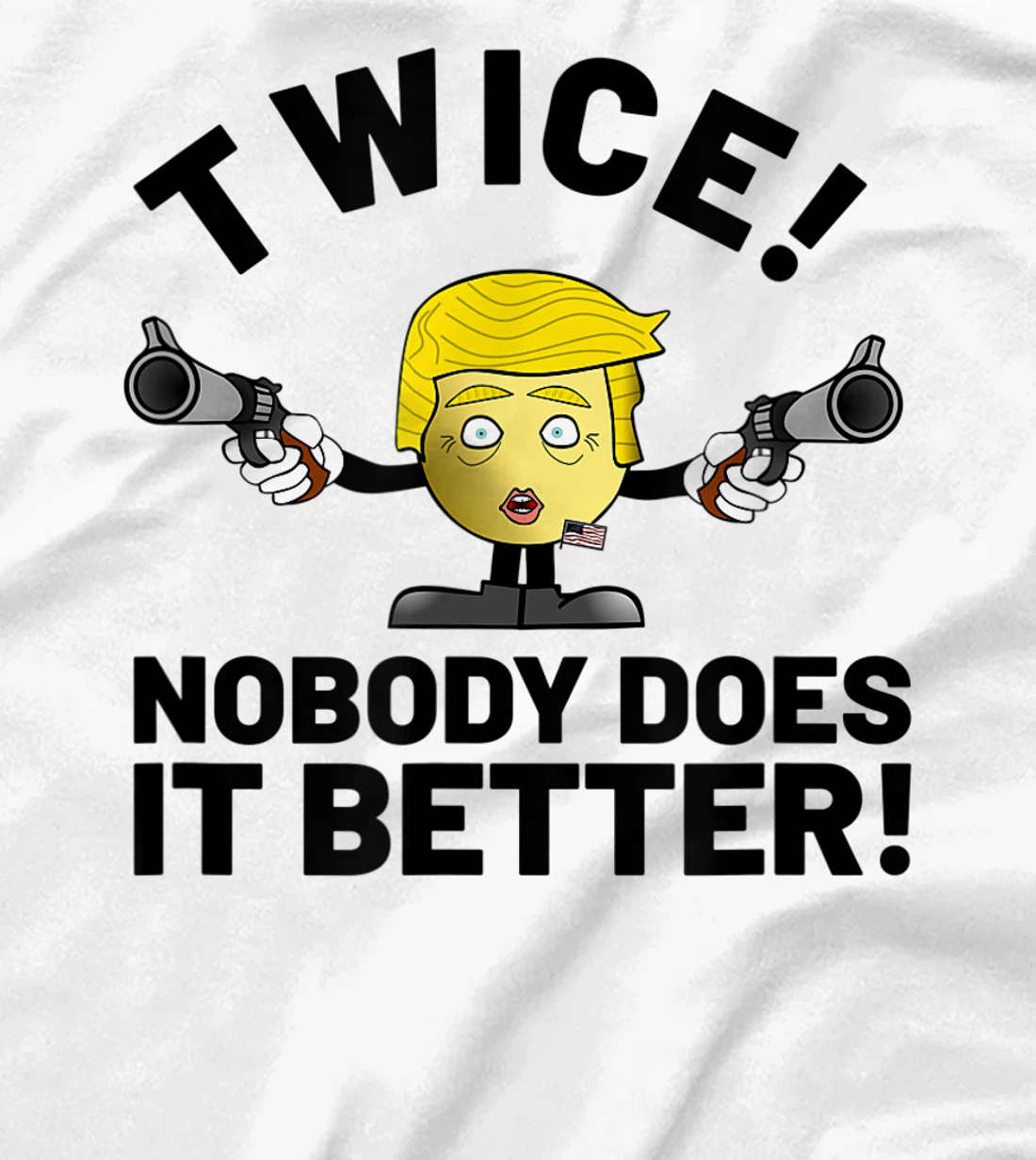 Womens Trump Twice Impeached T-Shirt