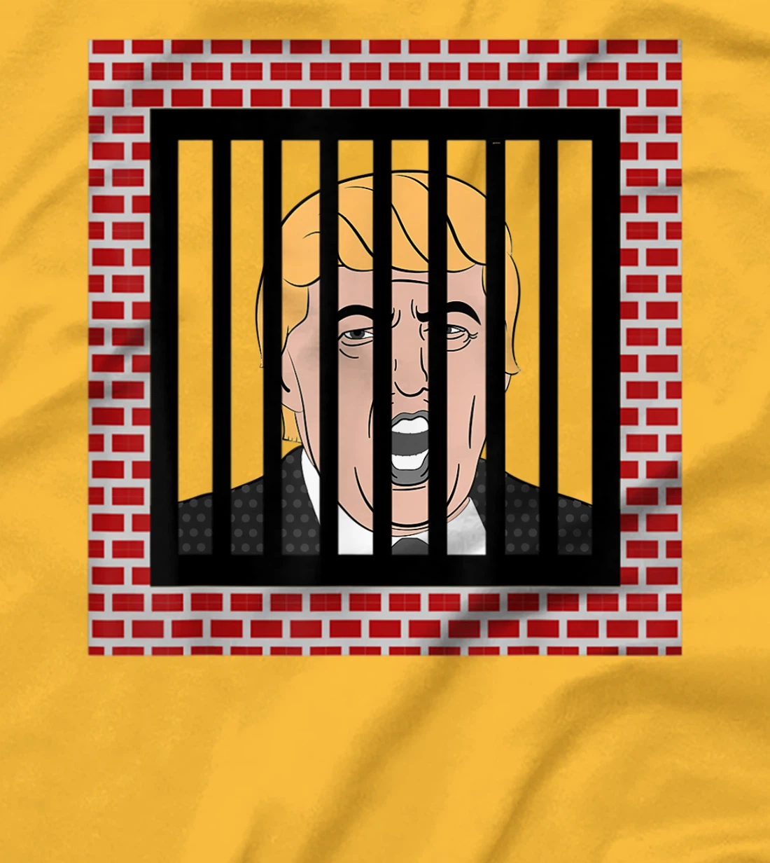 Jail Trump, Lock Trump Up, Trump in Prison, Dump Trump T-Shirt