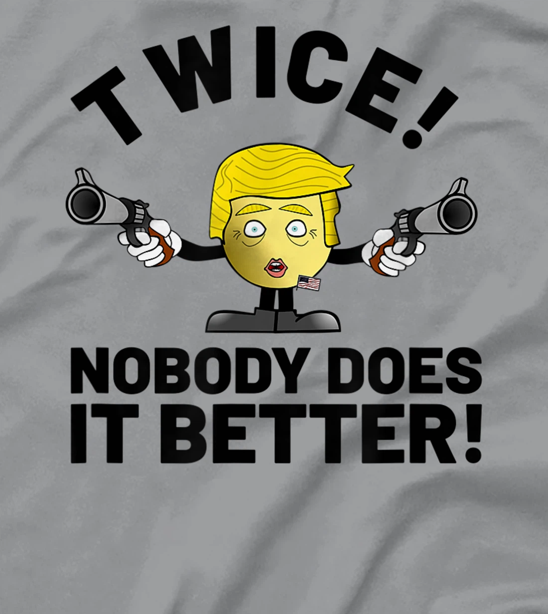 Womens Trump Twice Impeached T-Shirt