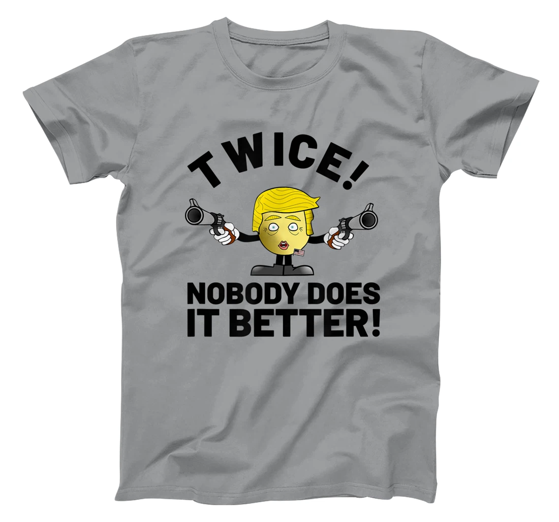 Womens Trump Twice Impeached T-Shirt