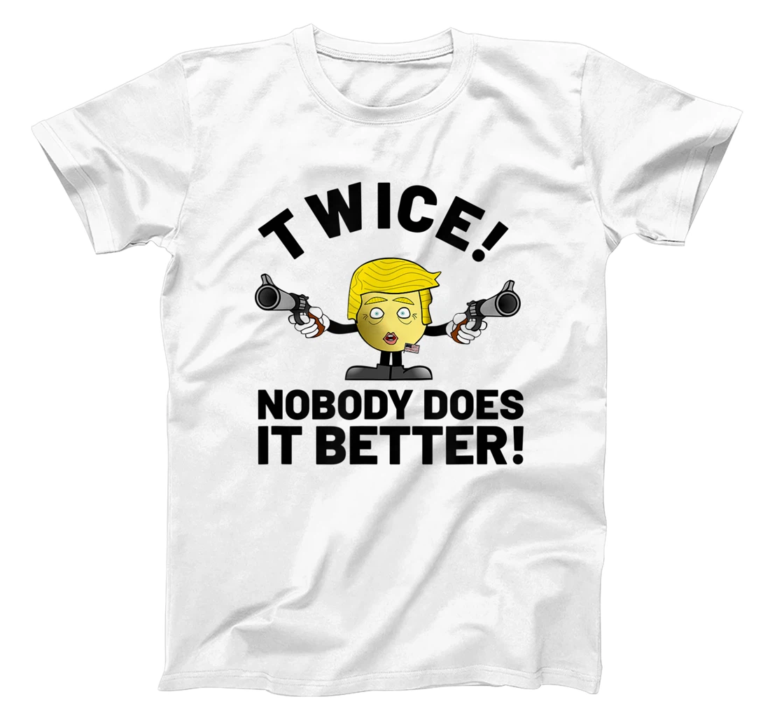 Womens Trump Twice Impeached T-Shirt