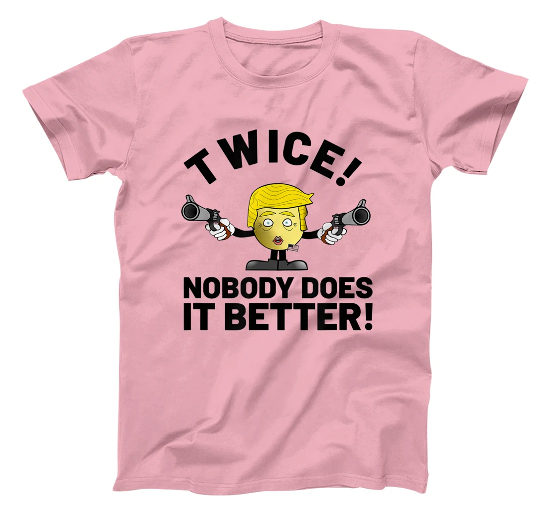 Womens Trump Twice Impeached T-Shirt