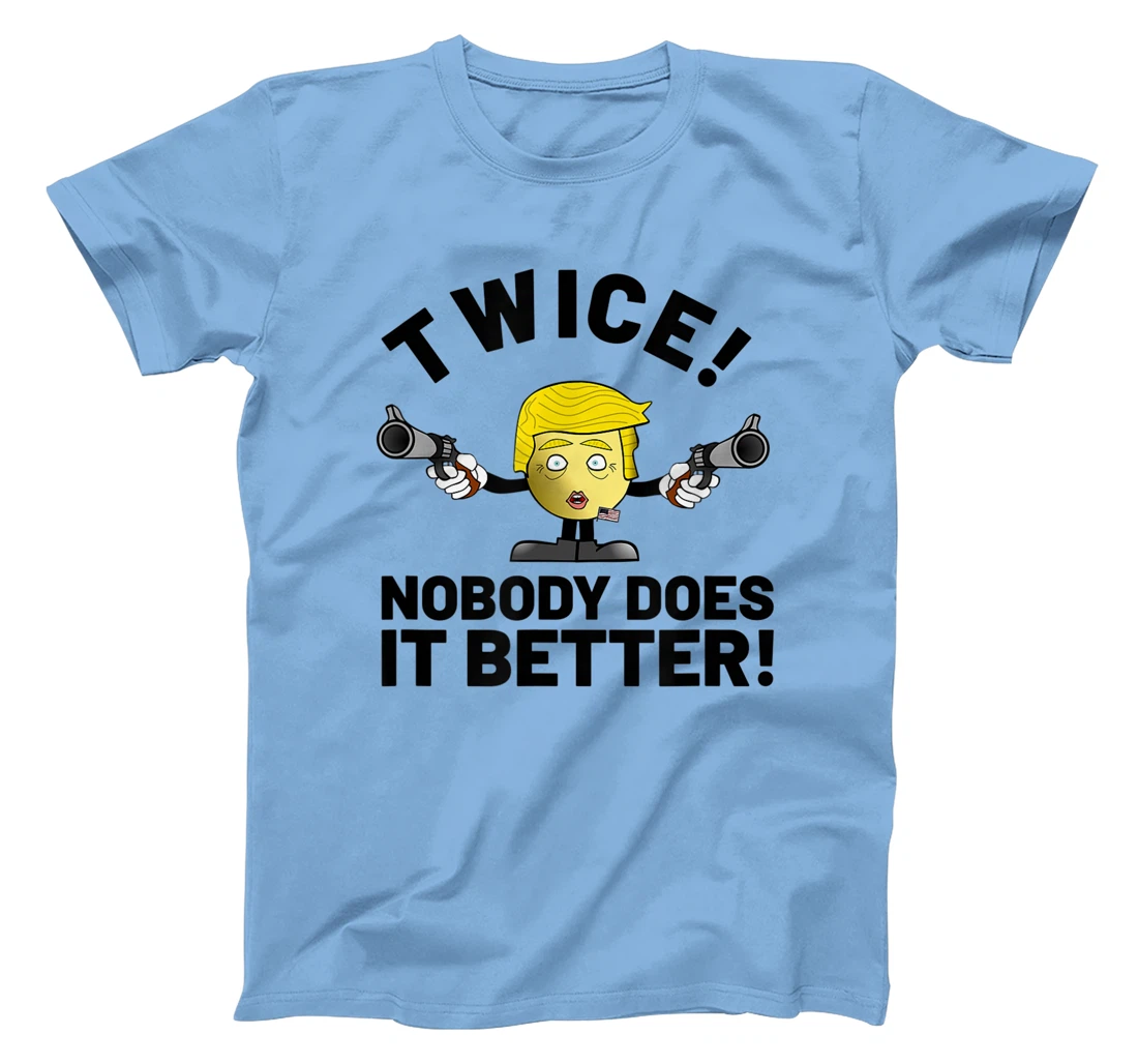 Womens Trump Twice Impeached T-Shirt