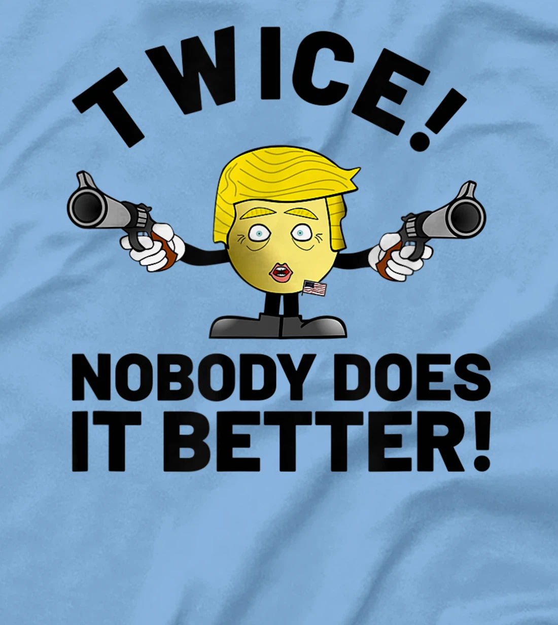 Womens Trump Twice Impeached T-Shirt