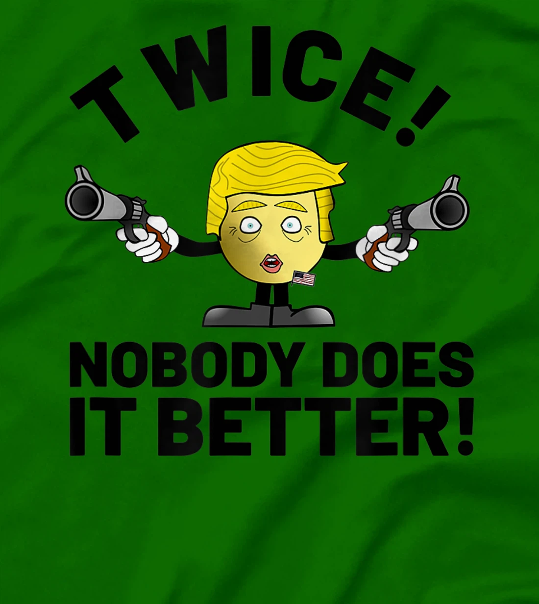 Womens Trump Twice Impeached T-Shirt