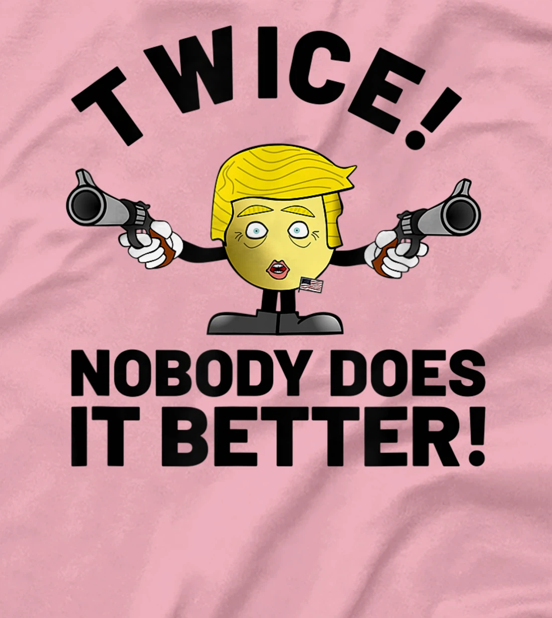 Womens Trump Twice Impeached T-Shirt