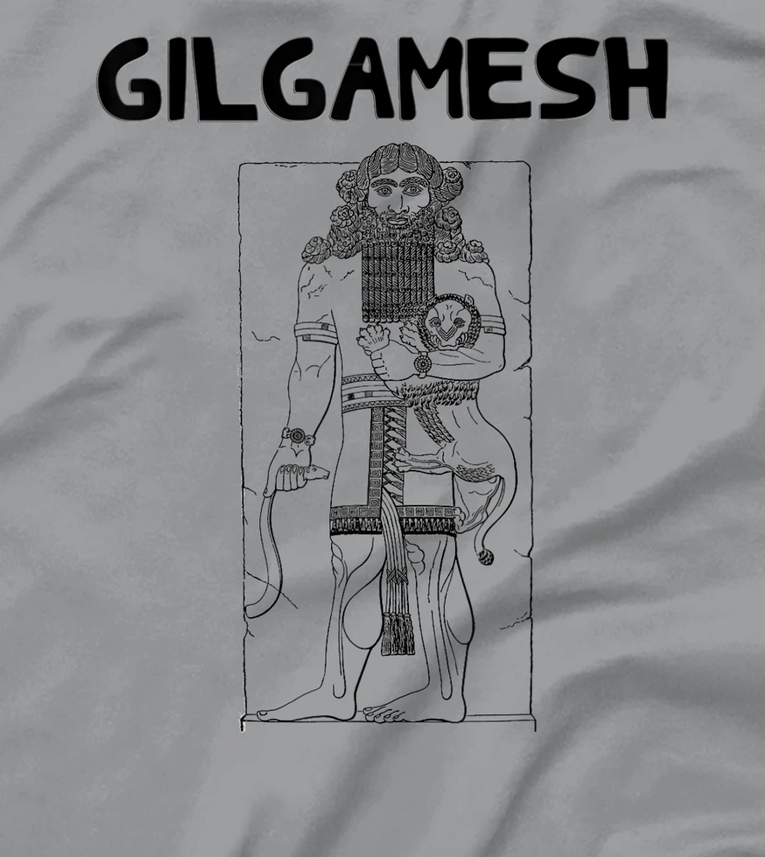 Womens Gilgamesh , humbaba Akkadian Sumerian ,god Babylonian T-Shirt