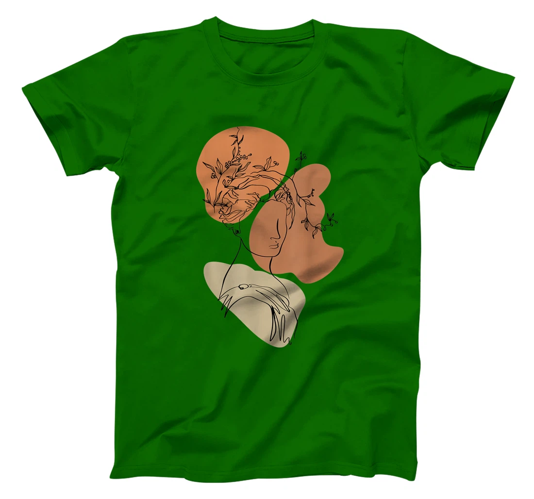 Womens Light Academia Greek Mythology Goddess Bust Statue Mystical T-Shirt