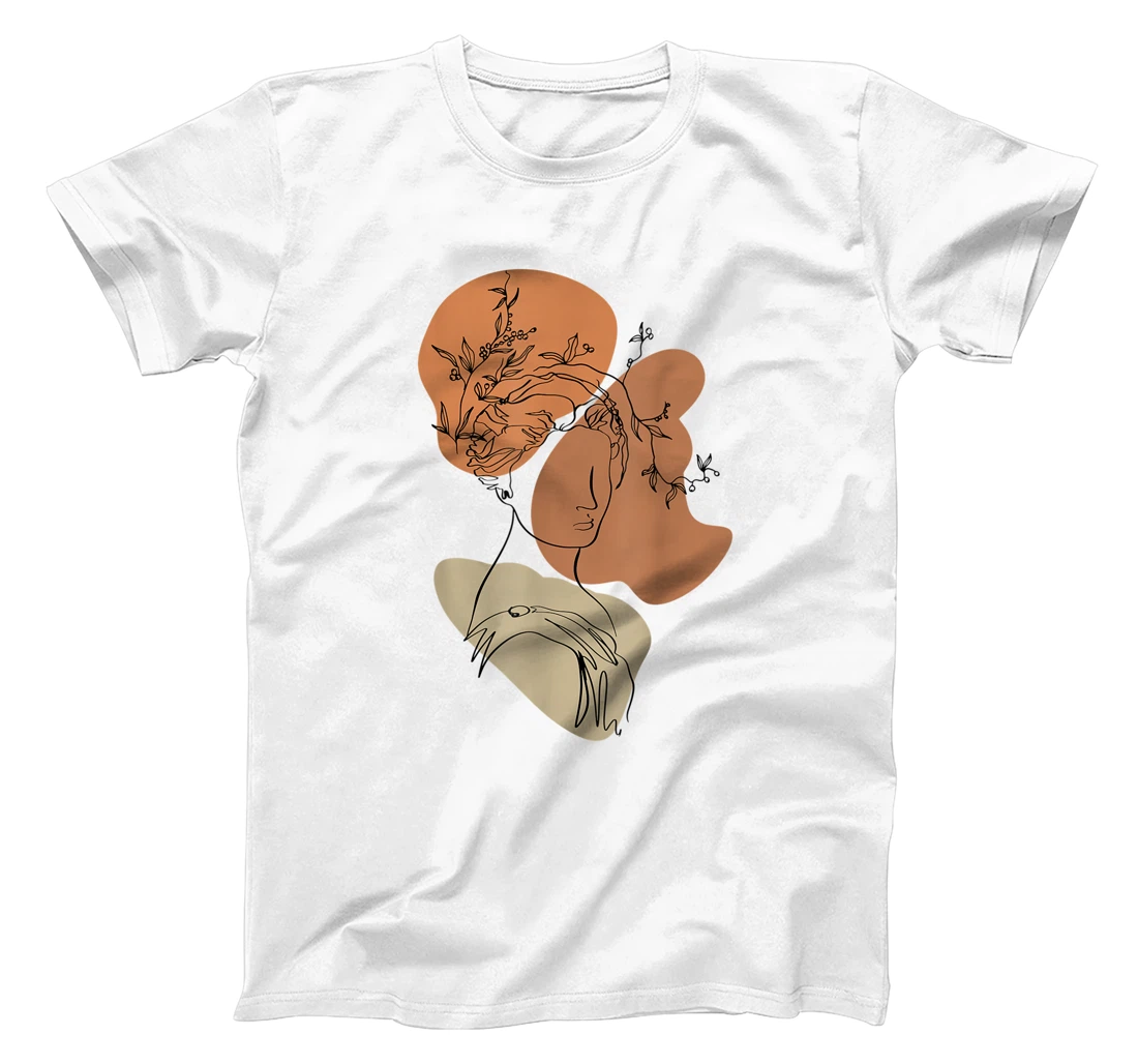 Womens Light Academia Greek Mythology Goddess Bust Statue Mystical T-Shirt