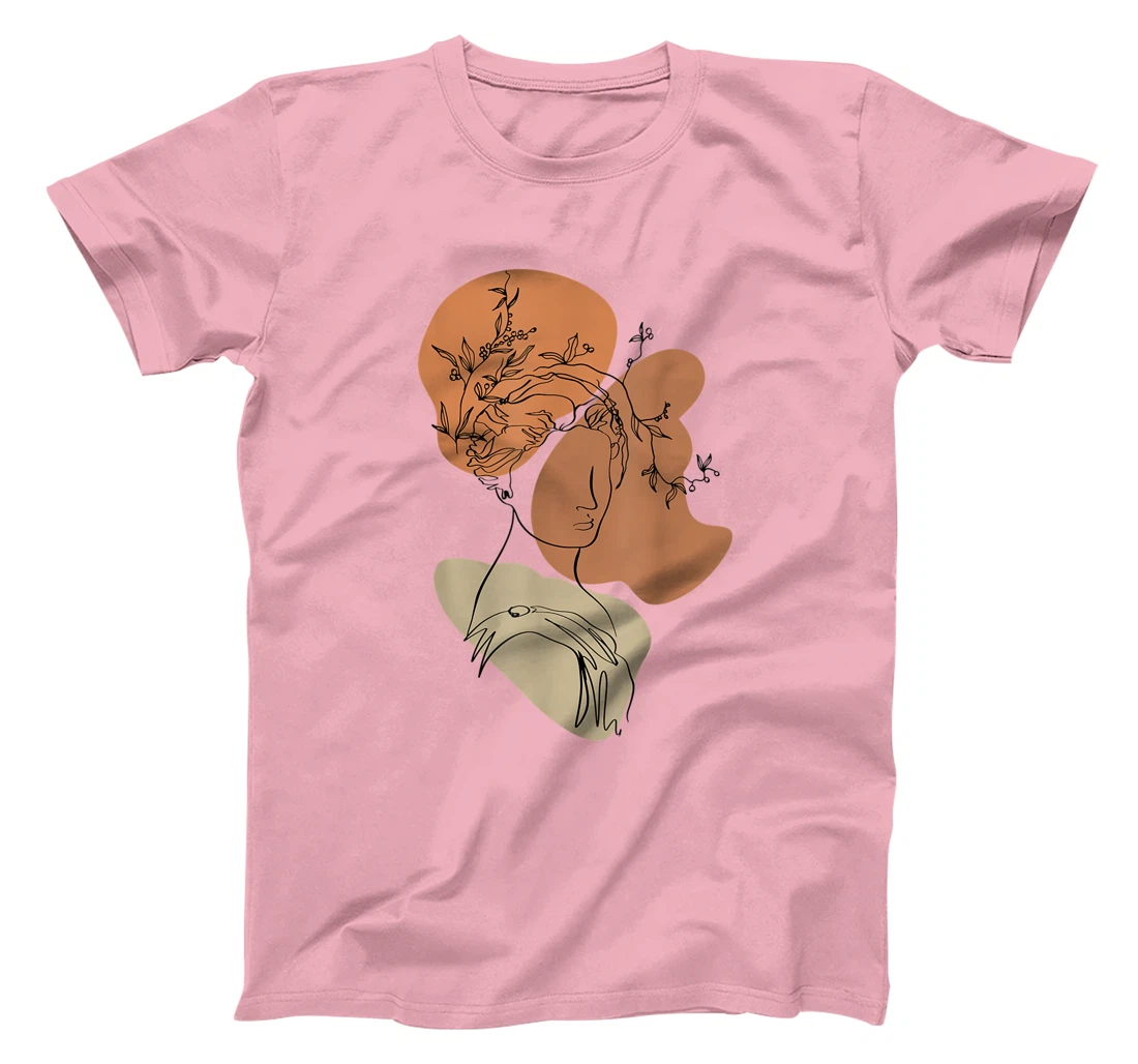 Womens Light Academia Greek Mythology Goddess Bust Statue Mystical T-Shirt