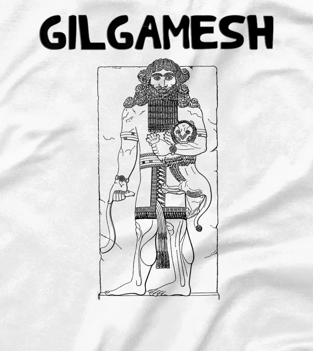 Womens Gilgamesh , humbaba Akkadian Sumerian ,god Babylonian T-Shirt
