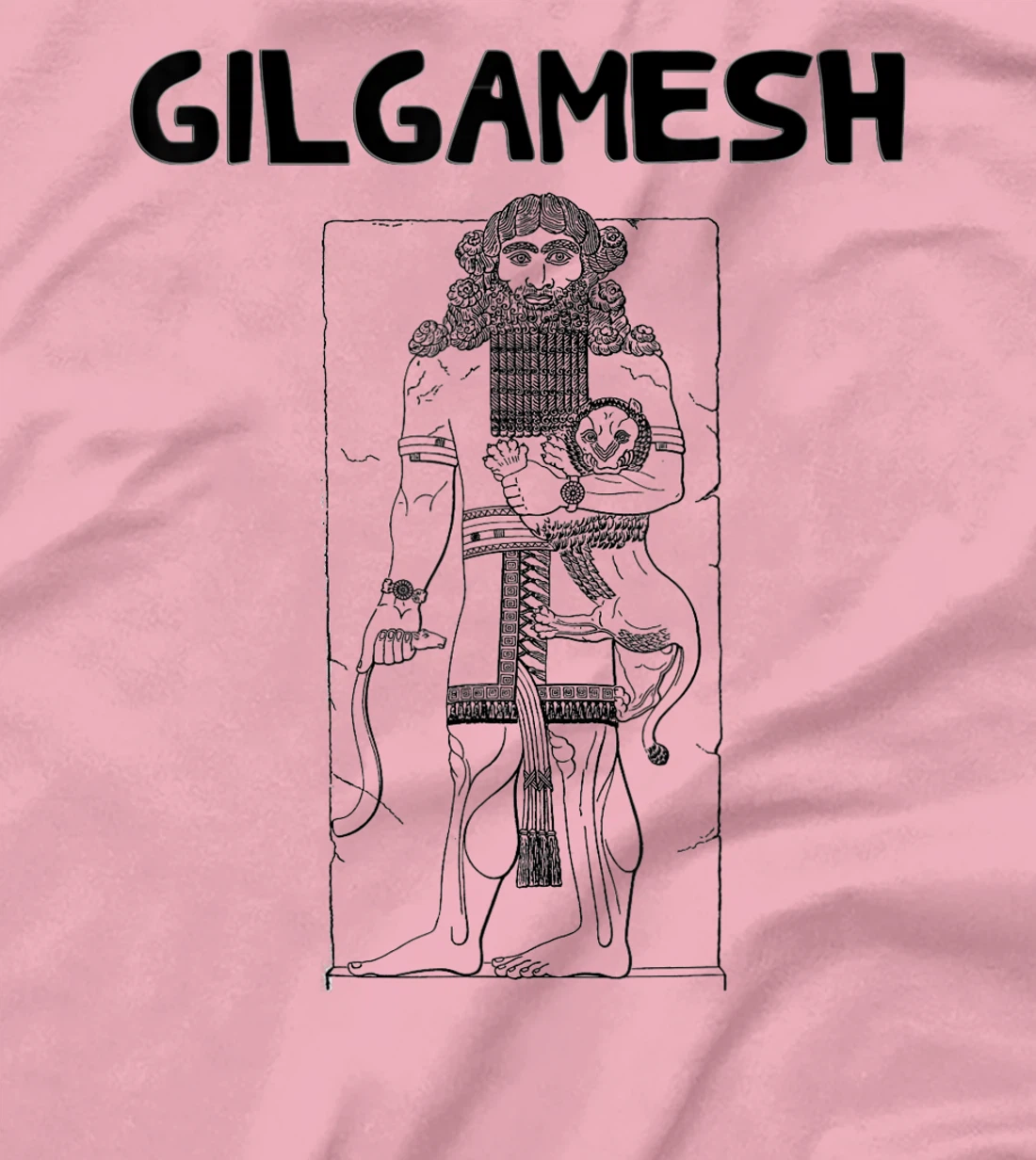 Womens Gilgamesh , humbaba Akkadian Sumerian ,god Babylonian T-Shirt