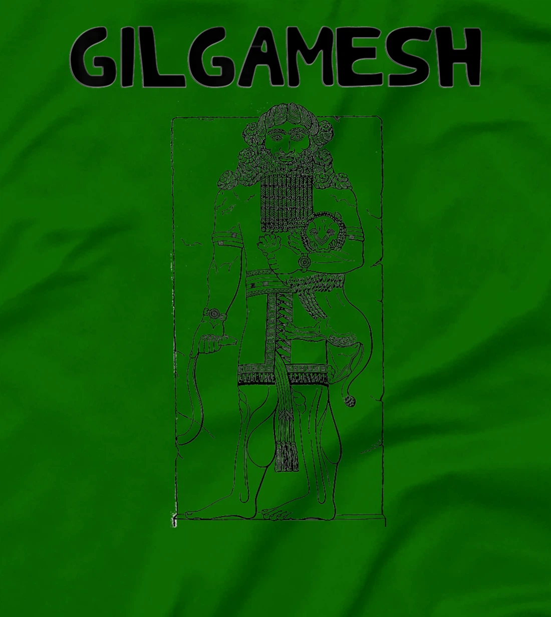 Womens Gilgamesh , humbaba Akkadian Sumerian ,god Babylonian T-Shirt