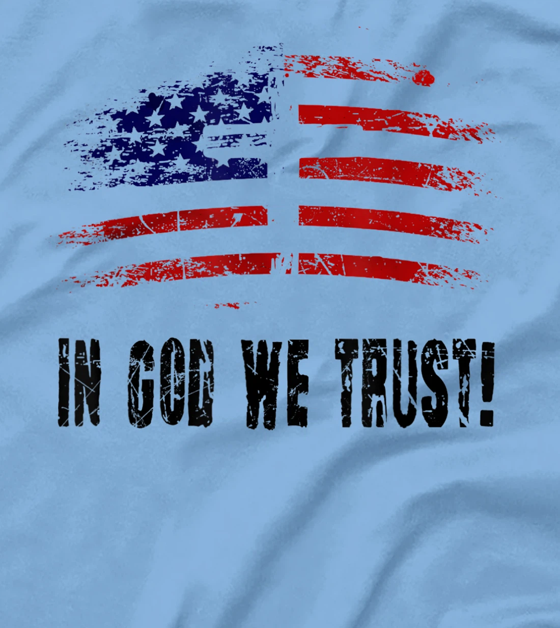 In God We Trust - American Christian Bible Verse Gift T-Shirt