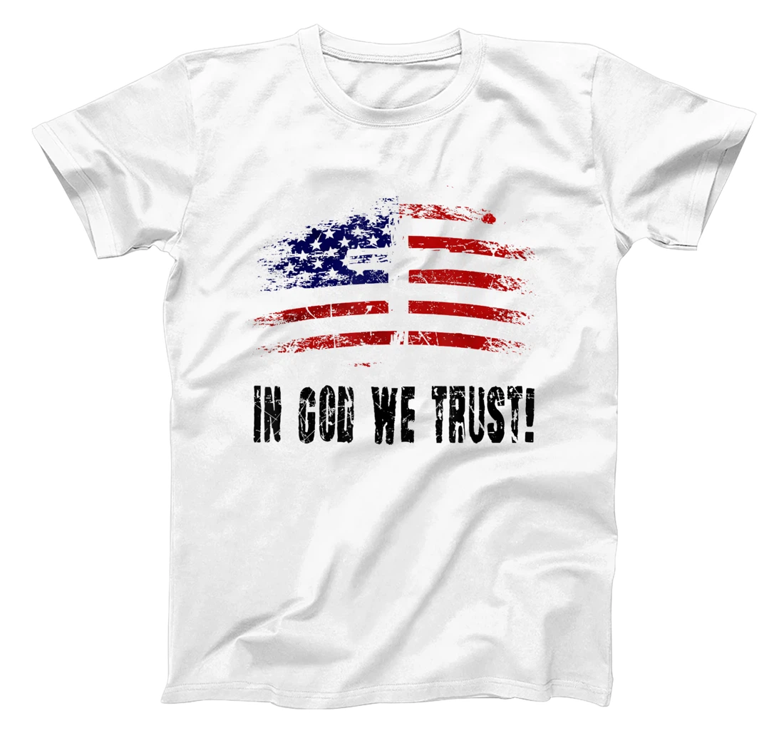 In God We Trust - American Christian Bible Verse Gift T-Shirt