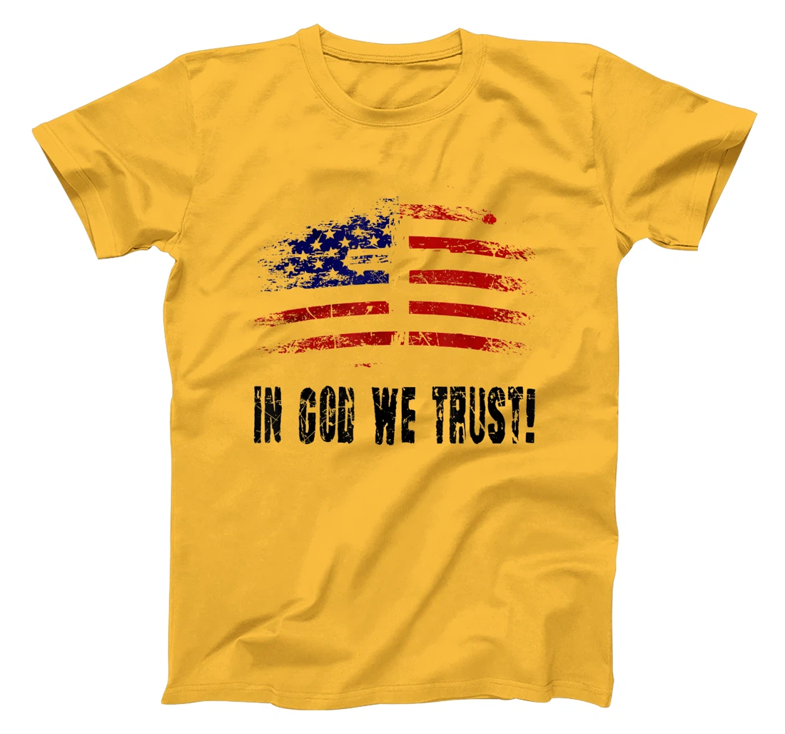 In God We Trust - American Christian Bible Verse Gift T-Shirt