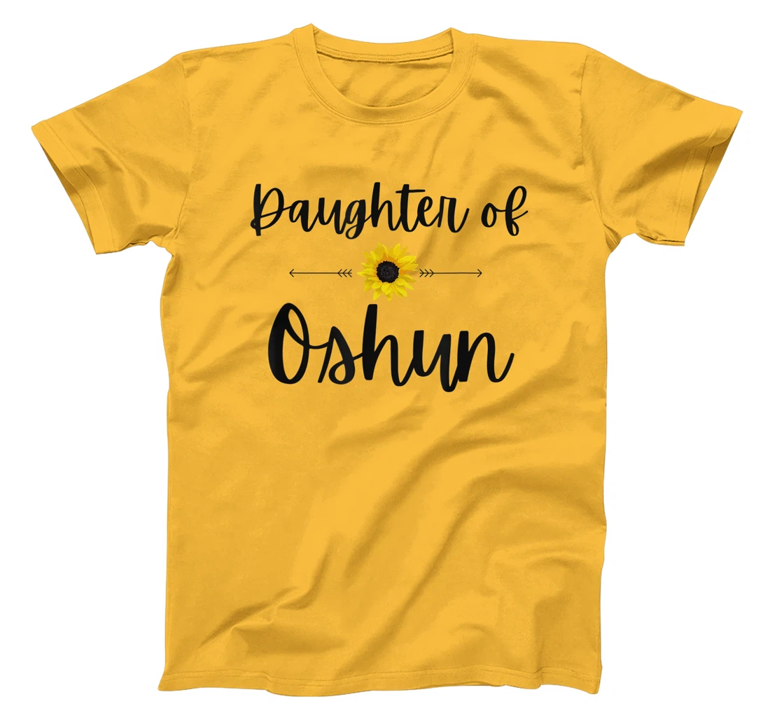 Daughter of Oshun Sunflower Goddess T-Shirt