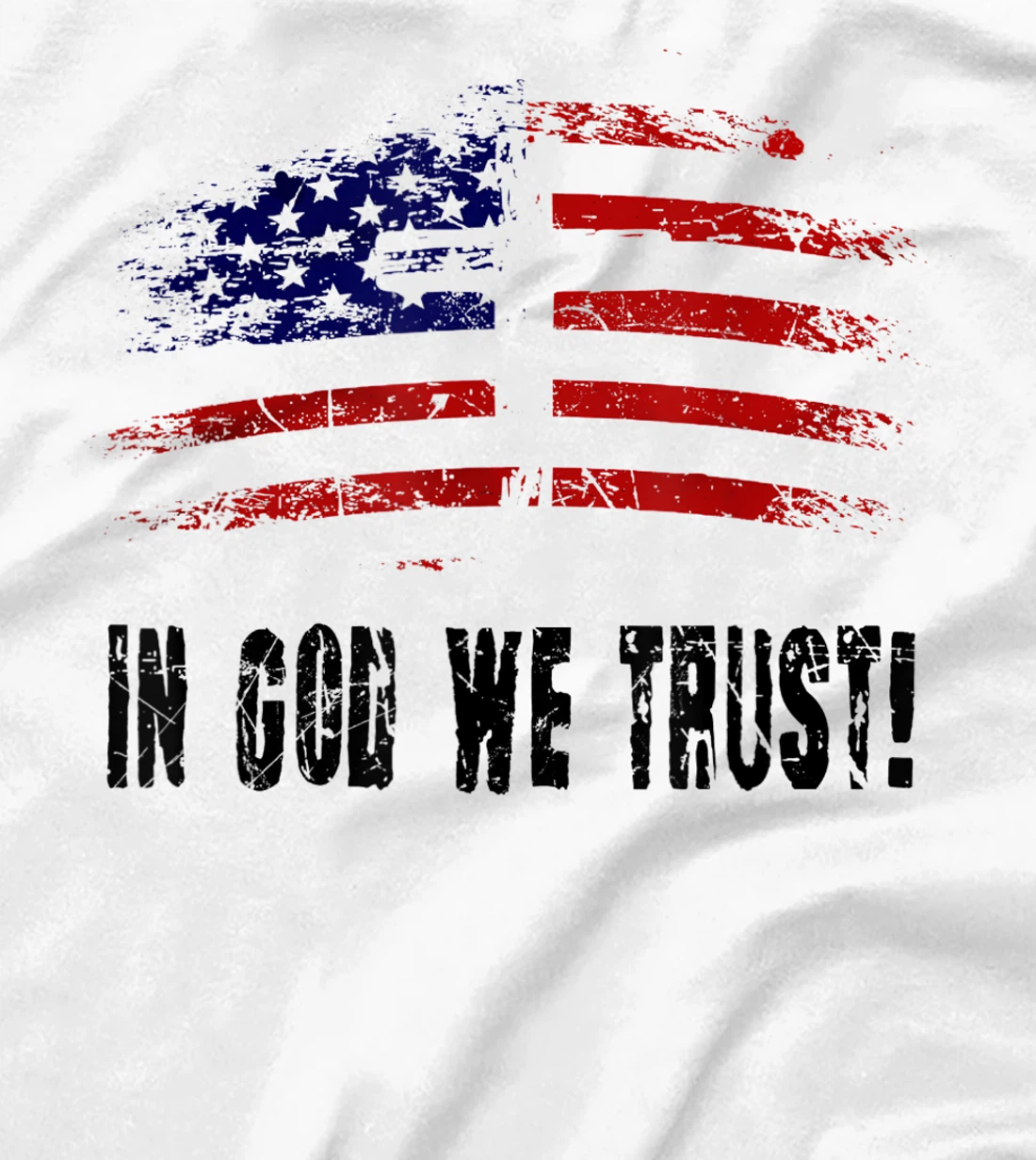 In God We Trust - American Christian Bible Verse Gift T-Shirt