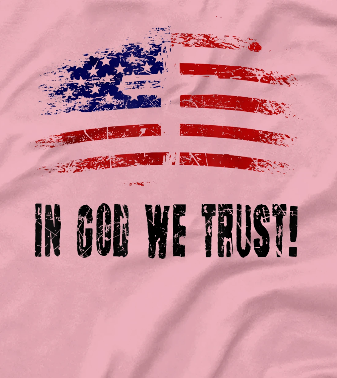 In God We Trust - American Christian Bible Verse Gift T-Shirt