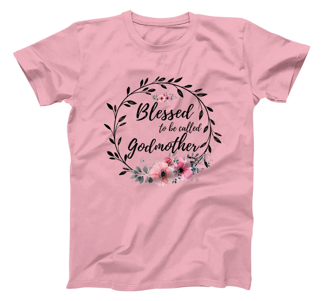 Womens Blessed To Be Called Godmother T-Shirt