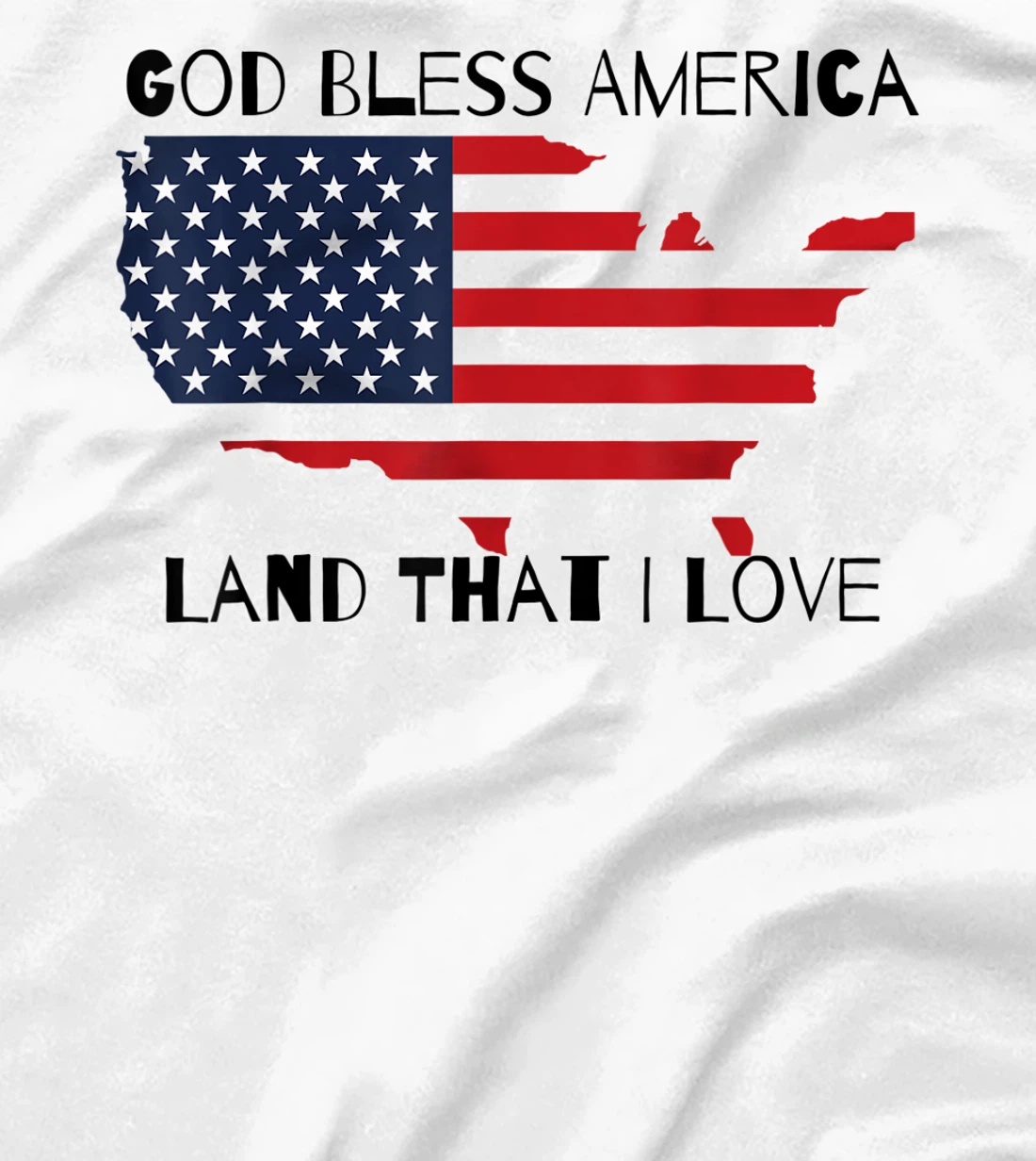 God Bless America USA T-Shirt