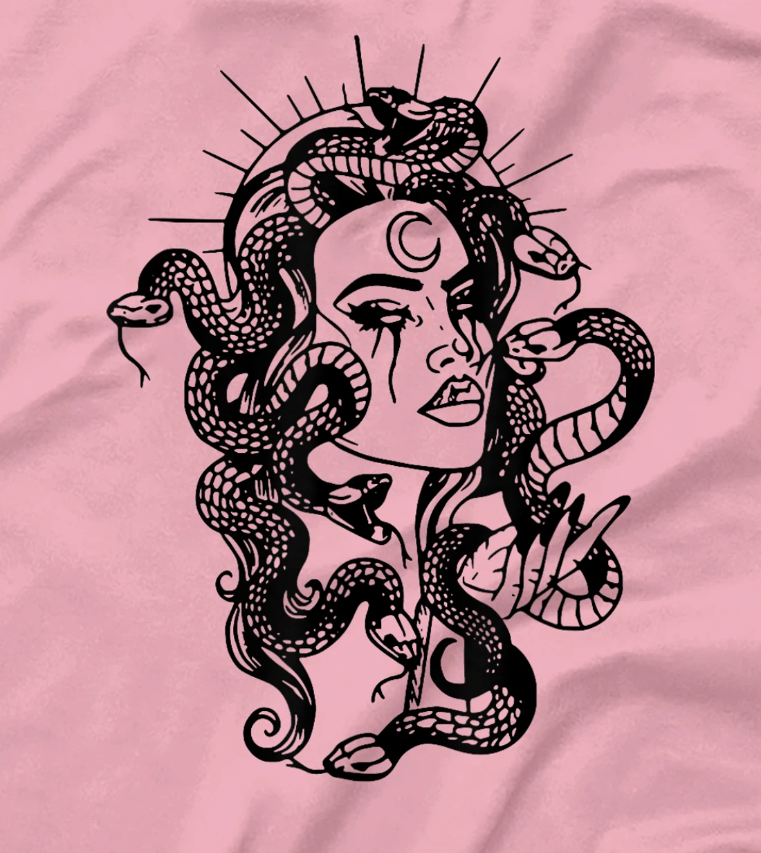 Medusa Greek Mythology Goddess Men Women Gifts T-Shirt