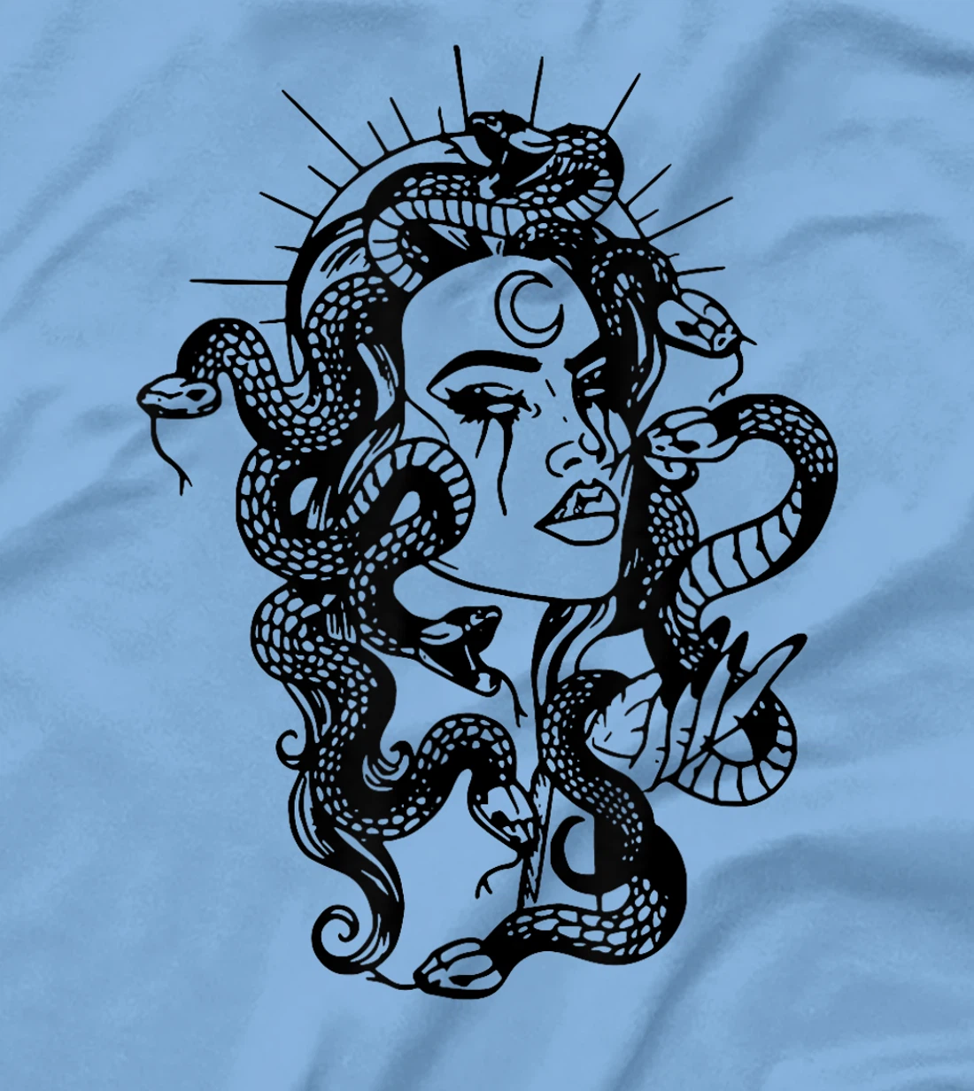 Medusa Greek Mythology Goddess Men Women Gifts T-Shirt