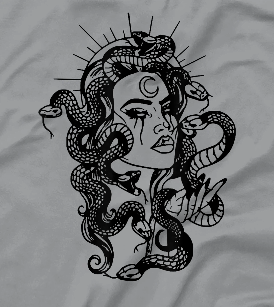 Medusa Greek Mythology Goddess Men Women Gifts T-Shirt