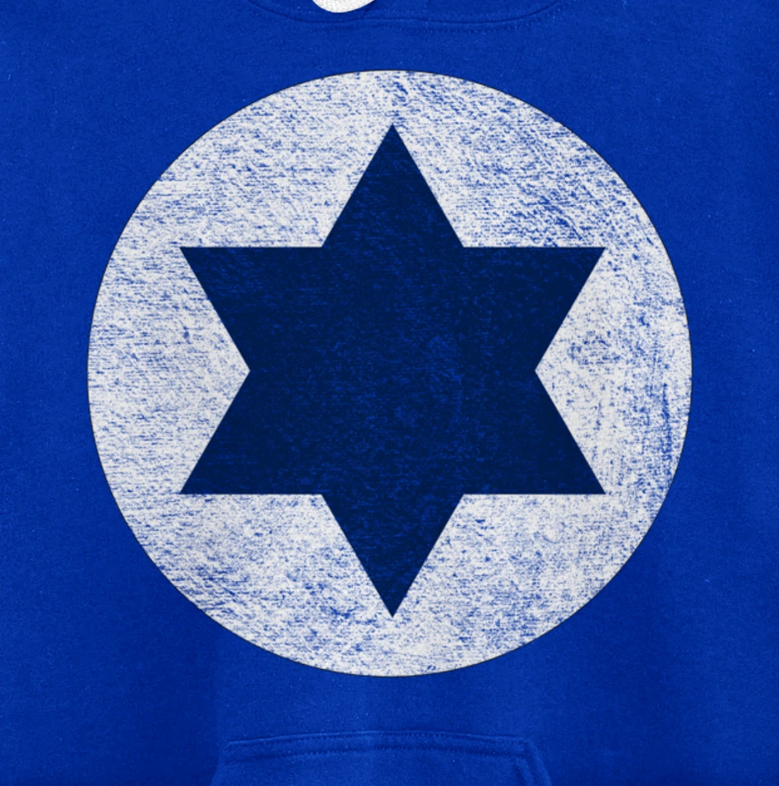 ISRAELI AIR FORCE ISRAEL DEFENSE ROUNDEL FLAG STAR OF DAVID Pullover Hoodie