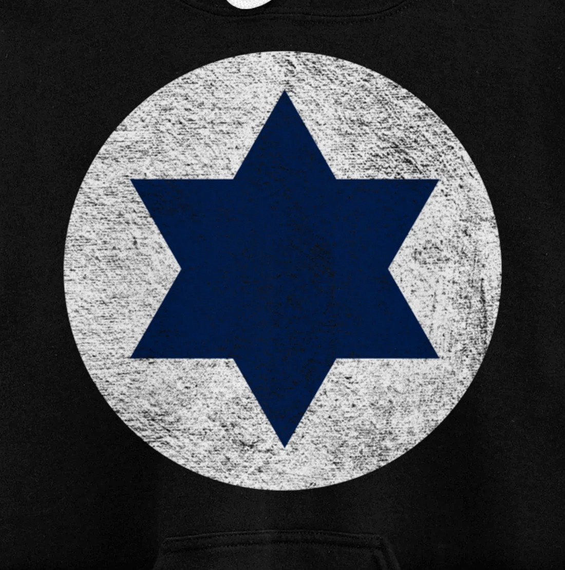ISRAELI AIR FORCE ISRAEL DEFENSE ROUNDEL FLAG STAR OF DAVID Pullover Hoodie
