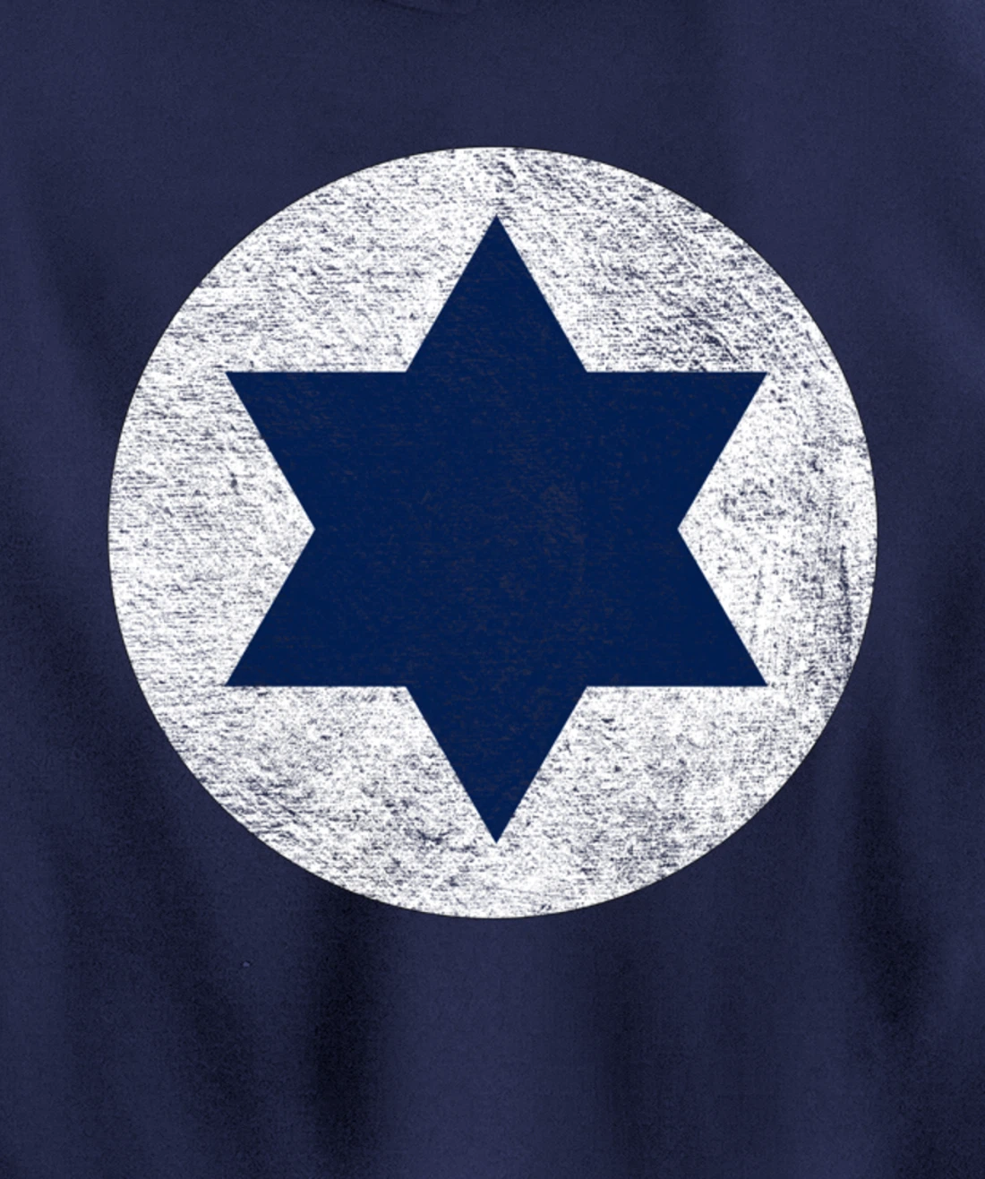 ISRAELI AIR FORCE ISRAEL DEFENSE ROUNDEL FLAG STAR OF DAVID Pullover Hoodie