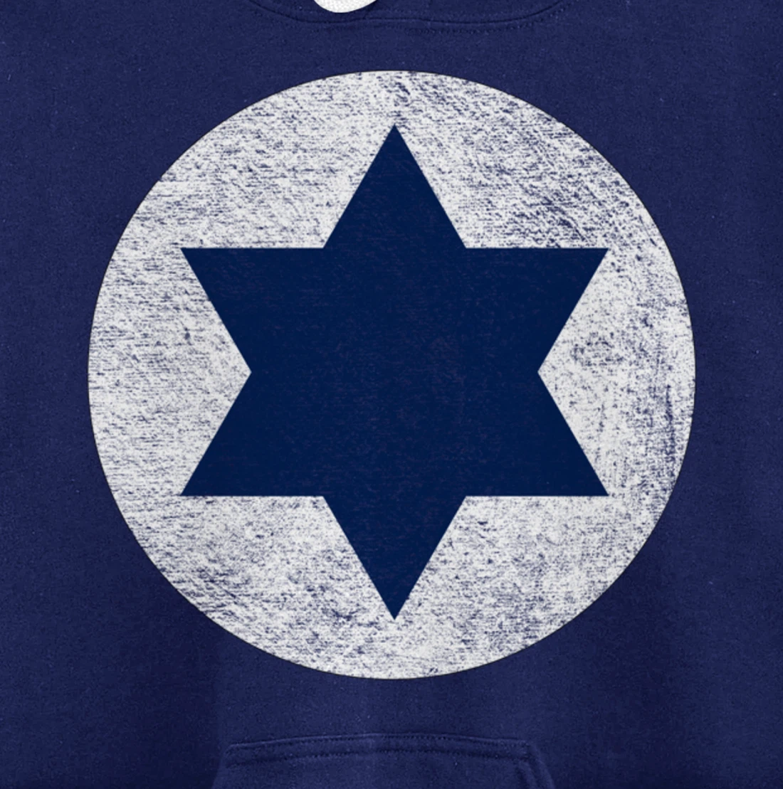 ISRAELI AIR FORCE ISRAEL DEFENSE ROUNDEL FLAG STAR OF DAVID Pullover Hoodie