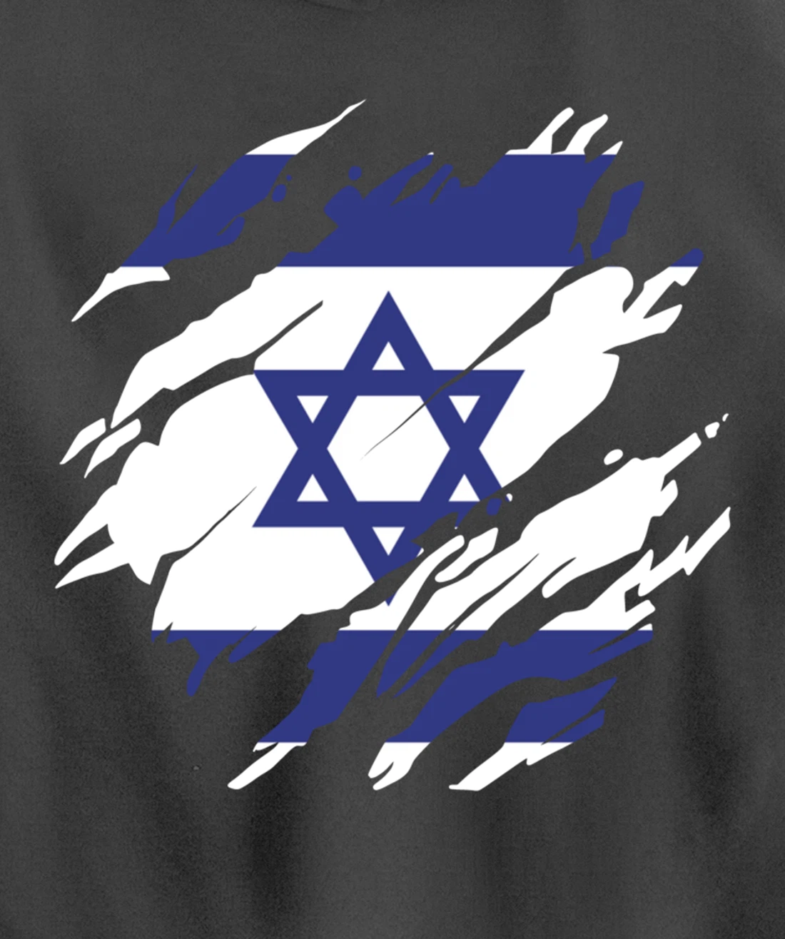 Israel Israeli Flag Pride Roots Heritage Jew Jewish Pullover Hoodie