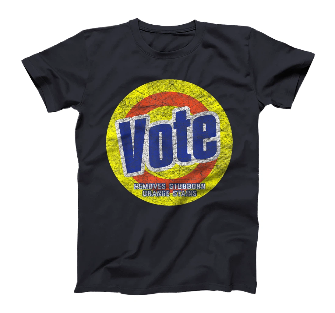 Funny Vote Retro Logo for Anti-Trump T-Shirt